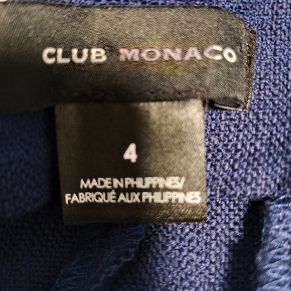 Club Monaco Blue Capri Pants - Picture 2 of 10
